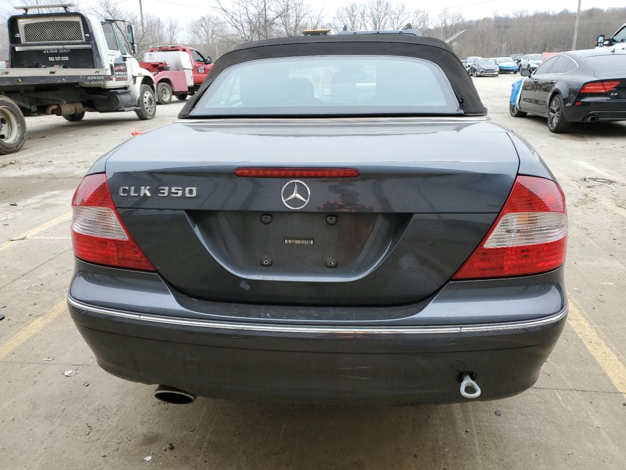 2008 Mercedes-Benz CLK-klasse VIN WDBTK56F08F234873 Copart auction photo, front end damage thumbnail 6
