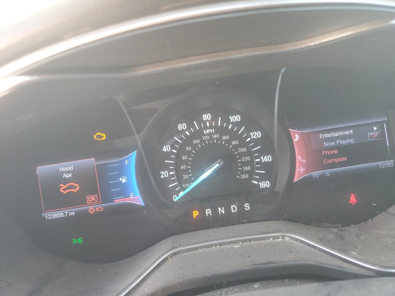 2013 Ford Fusion VIN 3FA6P0HR7DR273439 Copart auction photo, water/flood damage thumbnail 9