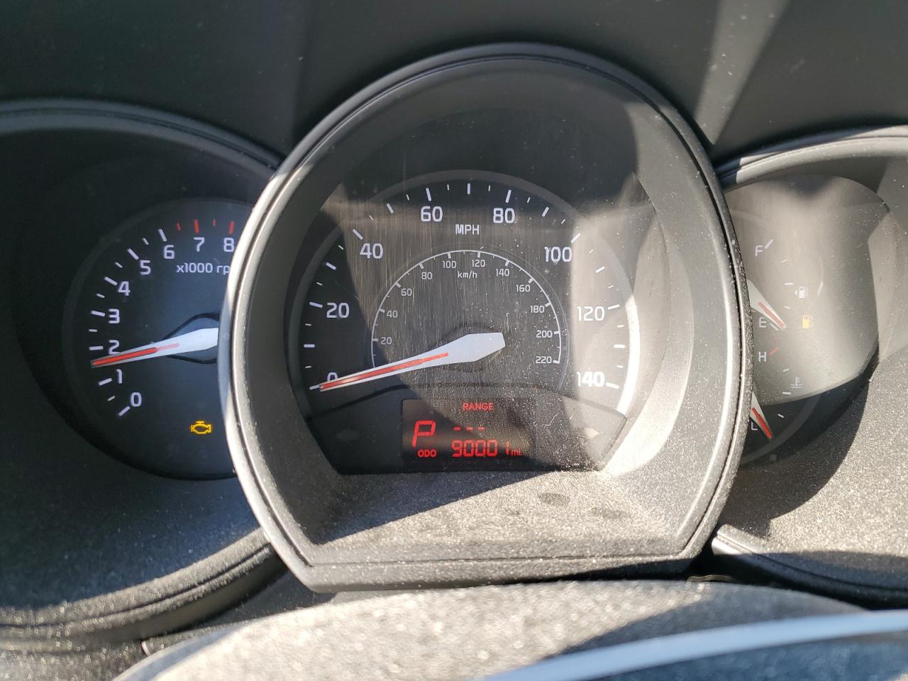 2014 KIA Rio VIN KNADM4A35E6325816 Copart auction photo, front end damage thumbnail 9