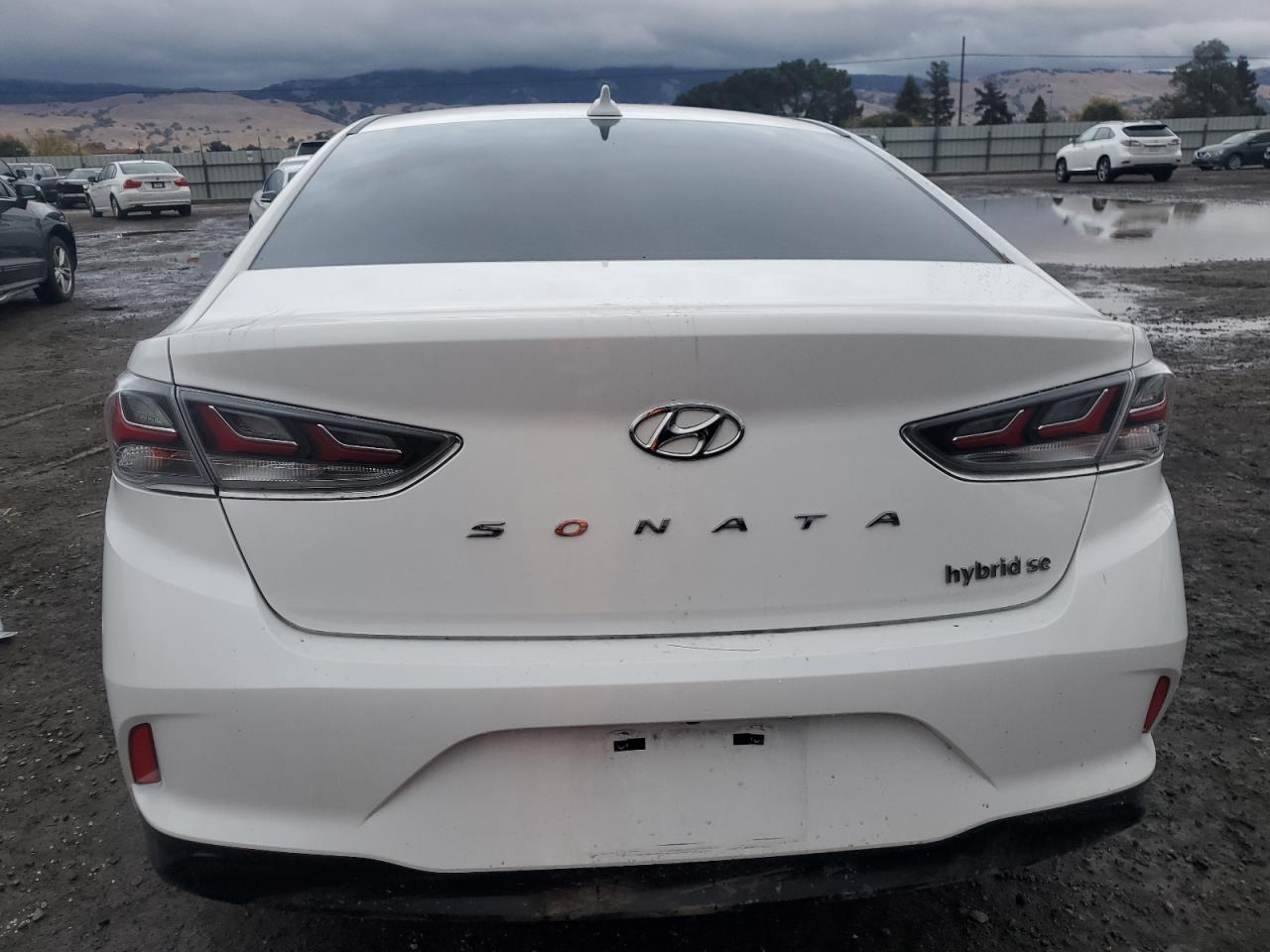 2019 Hyundai Sonata VIN KMHE24L33KA094171 Copart auction photo, all over damage thumbnail 6
