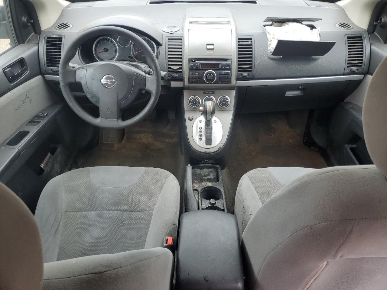 2012 Nissan Sentra VIN 3N1AB6AP3CL727513 Copart auction photo, front end / rear end damage thumbnail 8