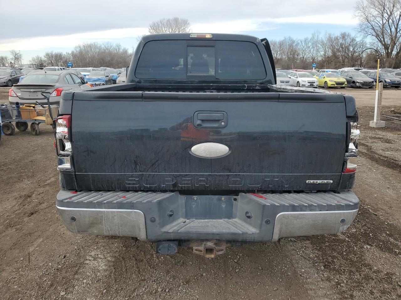 2012 Ford F250 VIN 1FT7W2B64CEB48833 Copart auction photo, all over damage thumbnail 6