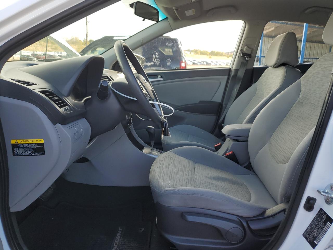 2017 Hyundai Accent VIN KMHCT4AE2HU341728 Copart auction photo, side damage thumbnail 7
