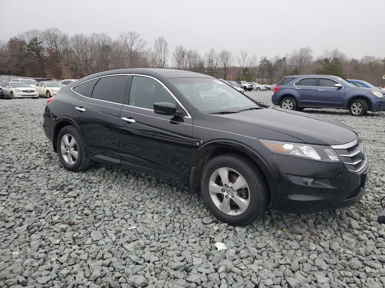 2010 Honda Accord VIN 5J6TF1H36AL002099 Copart auction photo, burn damage thumbnail 4