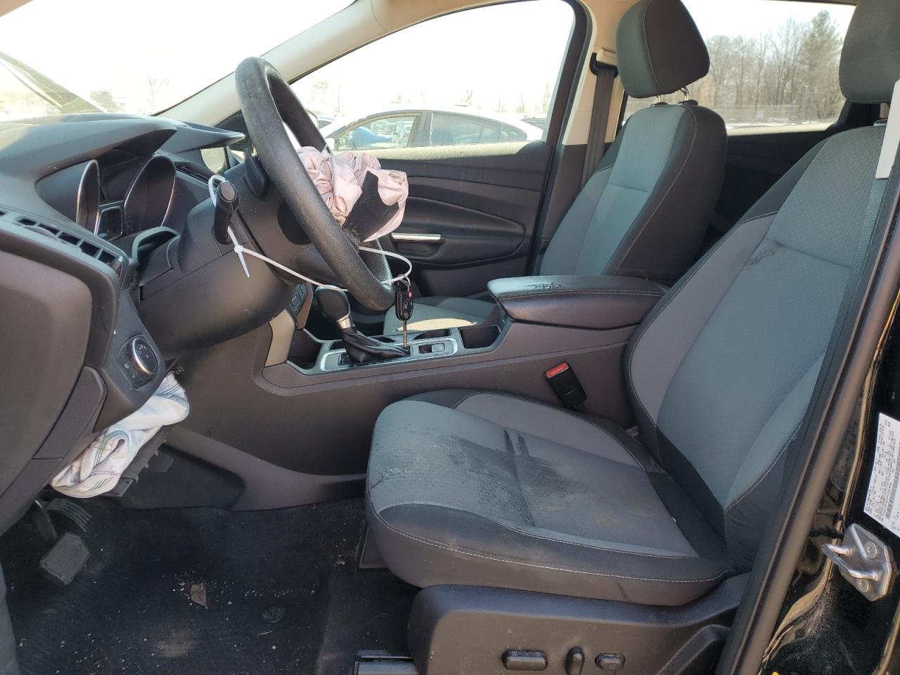 2017 Ford Escape VIN 1FMCU9GD2HUD63690 Copart auction photo, front end / side damage thumbnail 7