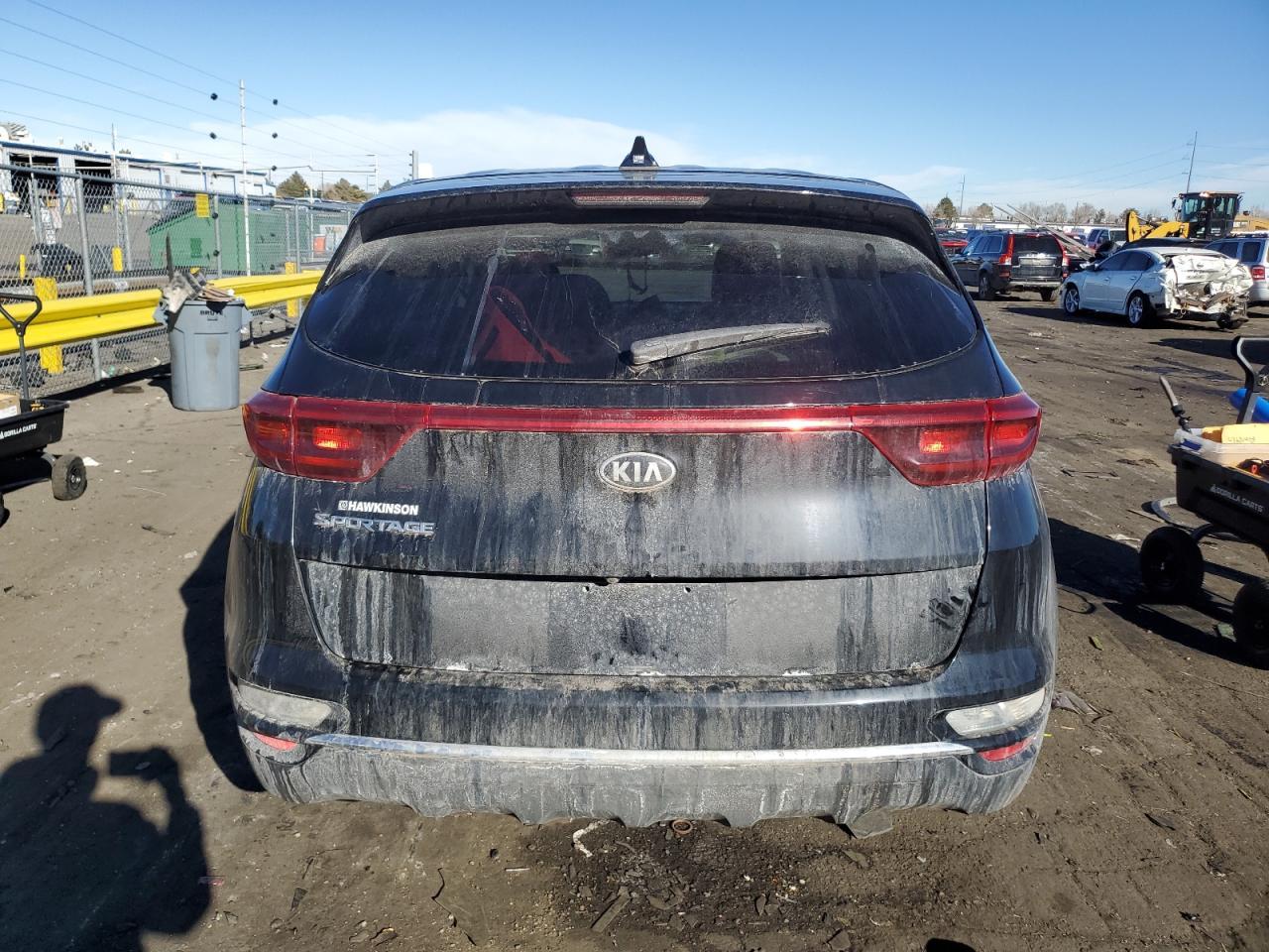 2021 KIA Sportage VIN KNDPMCAC1M7844249 Copart auction photo, biohazard/chemical damage thumbnail 6