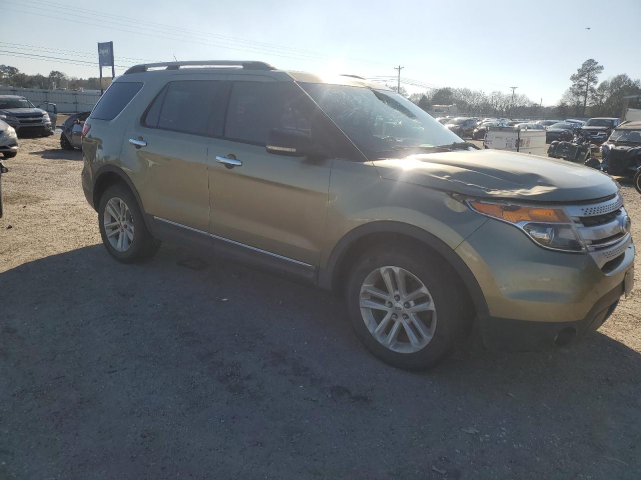 2013 Ford Explorer VIN 1FM5K8D89DGA60933 Copart auction photo, all over damage thumbnail 4