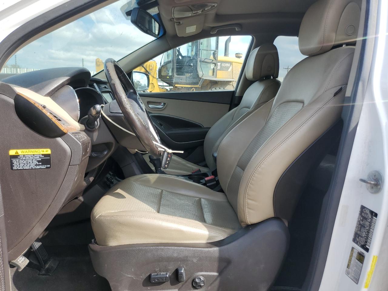2014 Hyundai Santa Fe VIN 5XYZU3LB5EG140458 Copart auction photo, front end damage thumbnail 7