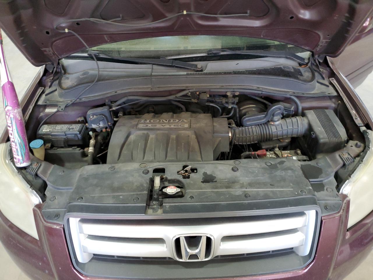 2008 Honda Pilot VIN 5FNYF18408B014914 Copart auction photo, mechanical / normal wear damage thumbnail 12