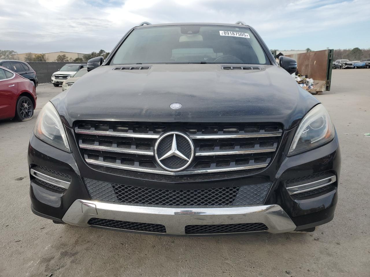 2014 Mercedes-Benz M-klasse VIN 4JGDA5JB5EA290017 Copart auction photo, side damage thumbnail 5