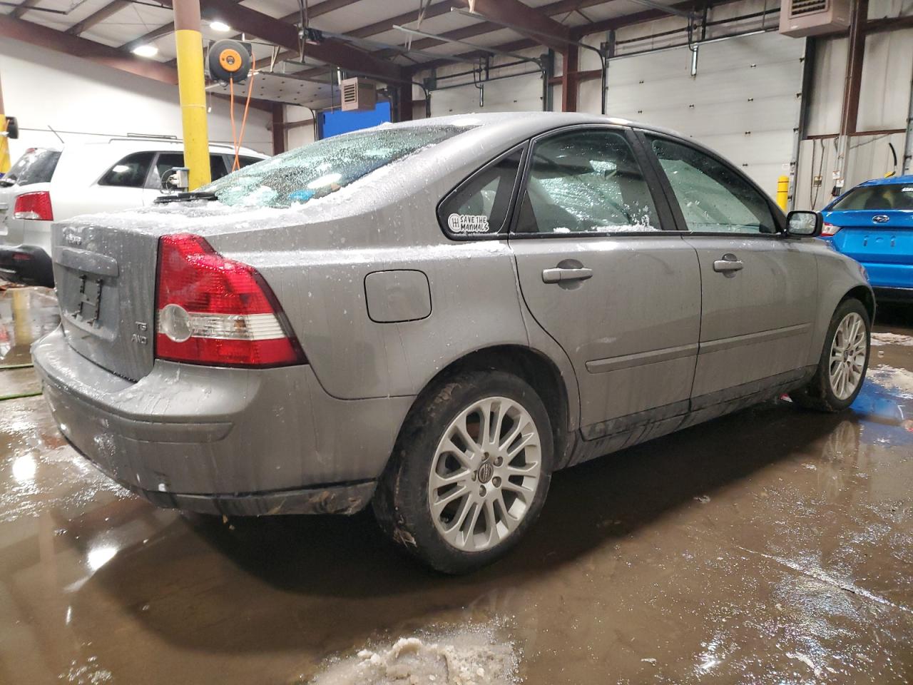 2005 Volvo S40 VIN YV1MH682152080921 Copart auction photo, side / front end damage thumbnail 3
