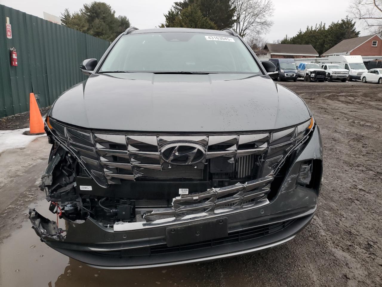2023 Hyundai Tucson VIN KM8JFDA28PU121674 Copart auction photo, front end / minor dent/scratches damage thumbnail 5