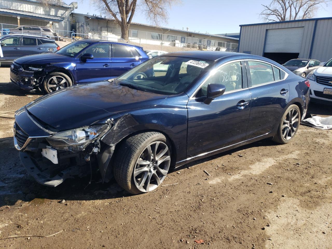 2015 Mazda 6 VIN JM1GJ1W58F1197555