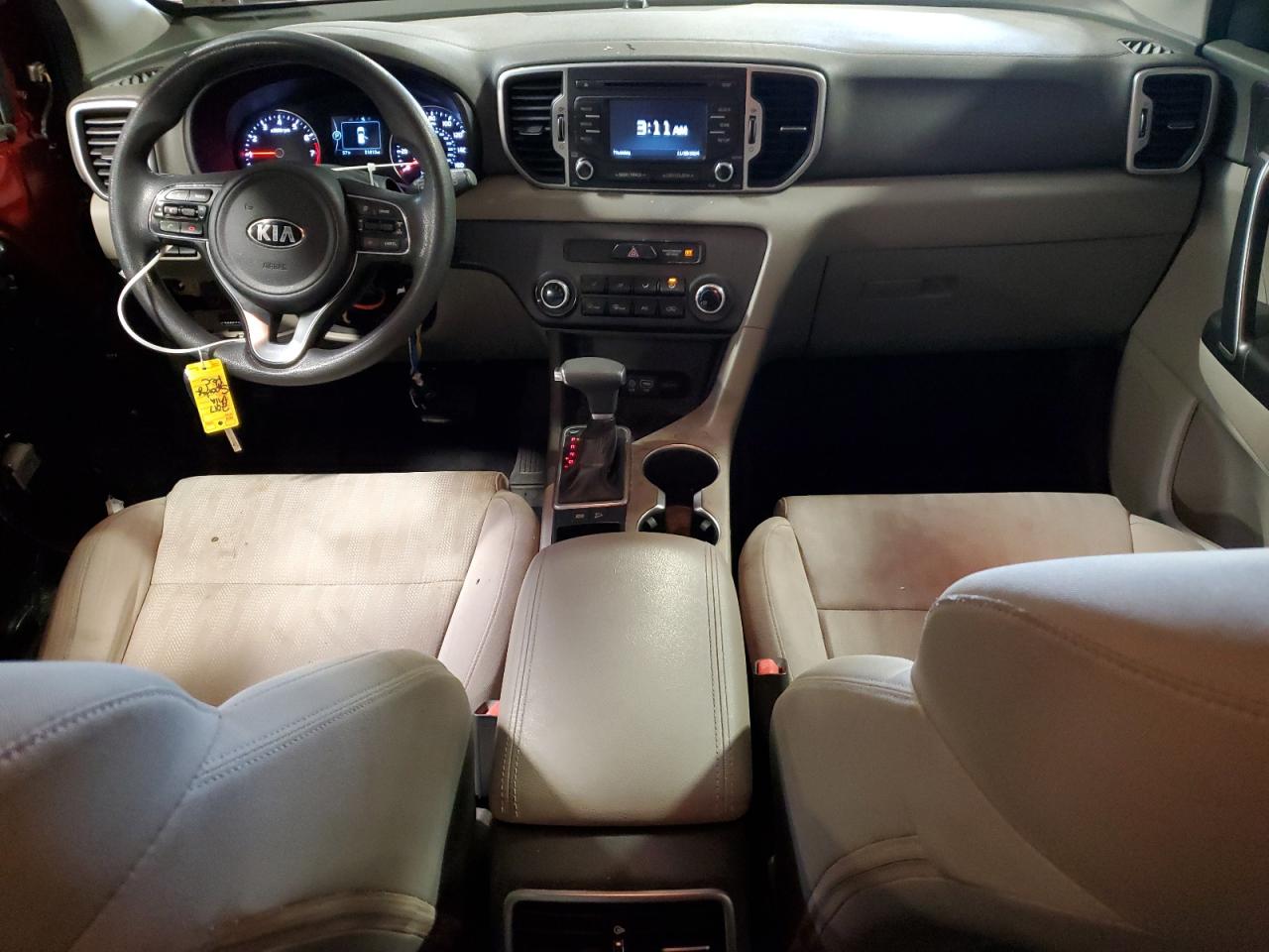 2017 KIA Sportage VIN KNDPM3AC0H7103970 Copart auction photo, vandalism damage thumbnail 8