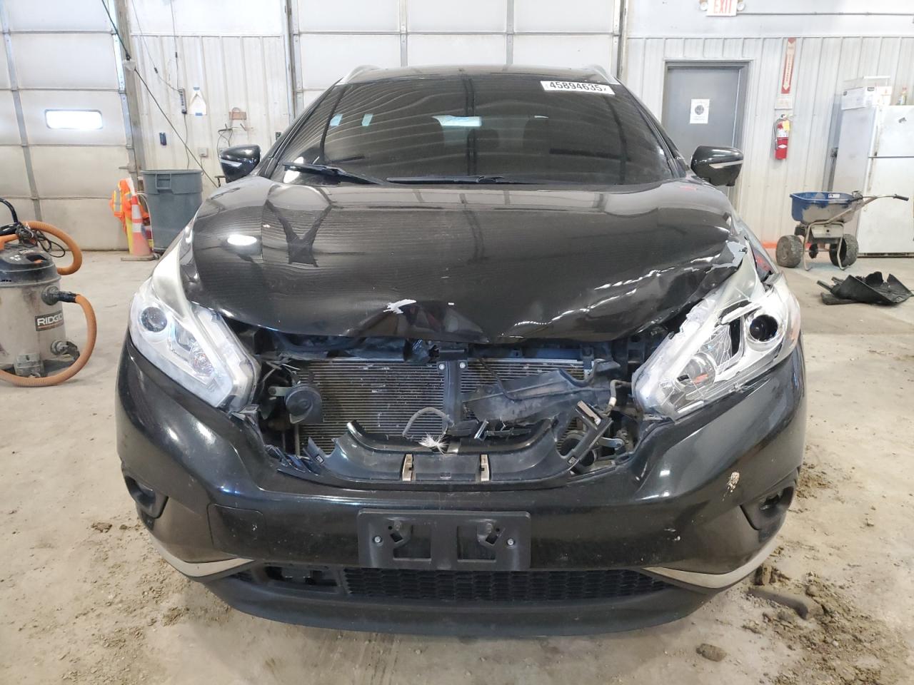 2015 Nissan Murano VIN 5N1AZ2MH1FN213990 Copart auction photo, front end damage thumbnail 5