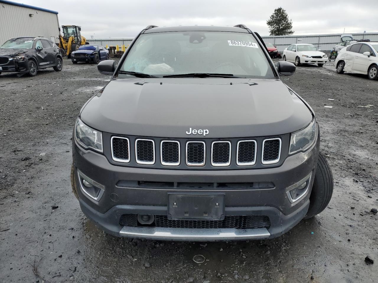 2021 Jeep Compass VIN 3C4NJDCB6MT586669 Copart auction photo, all over damage thumbnail 5