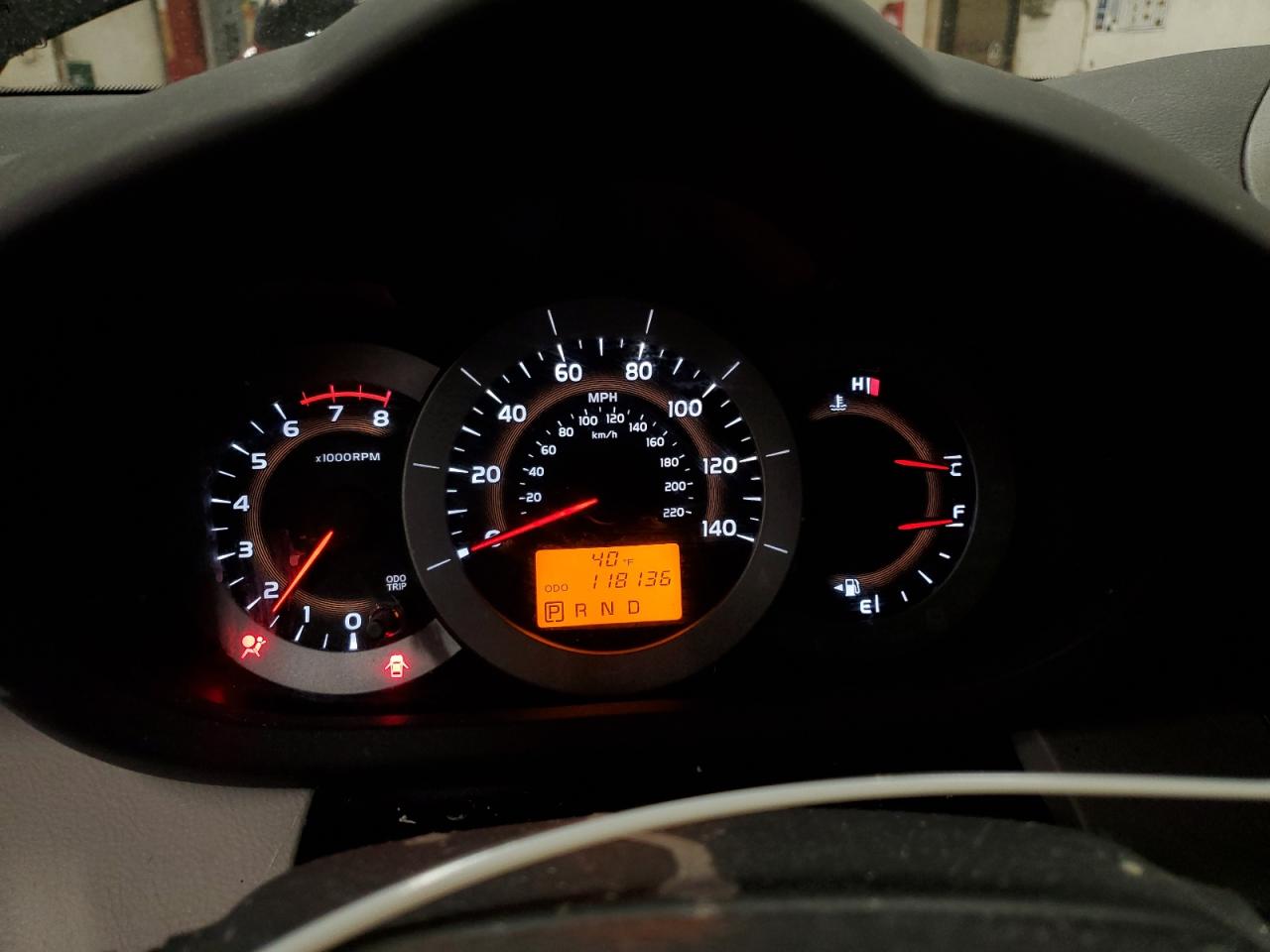2012 Toyota RAV 4 VIN 2T3DF4DV0CW242915 Copart auction photo, rear end damage thumbnail 9
