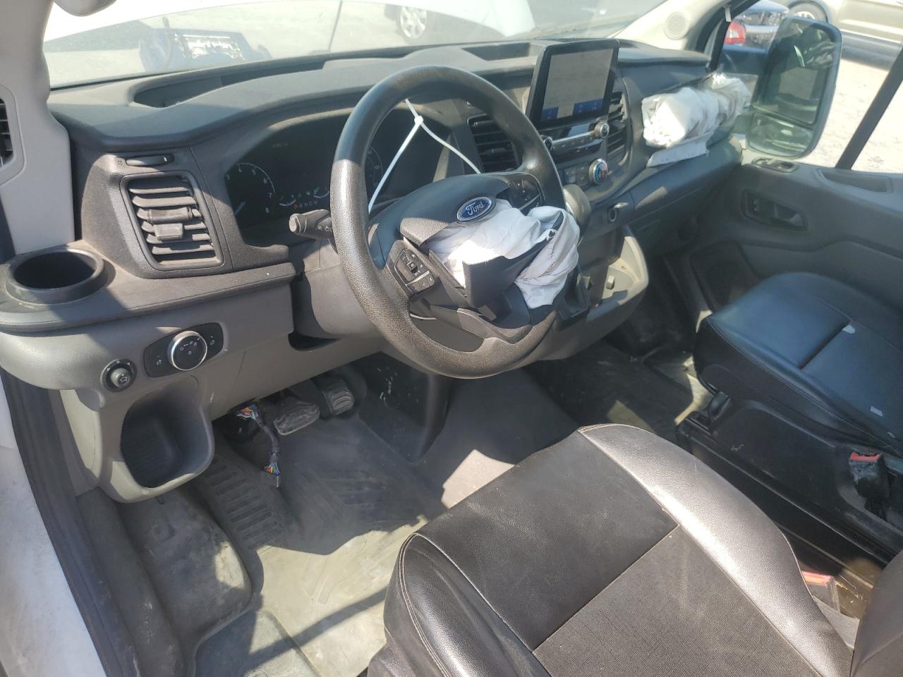 2020 Ford Transit VIN 1FTBR1C86LKA00678 Copart auction photo, front end / side damage thumbnail 8