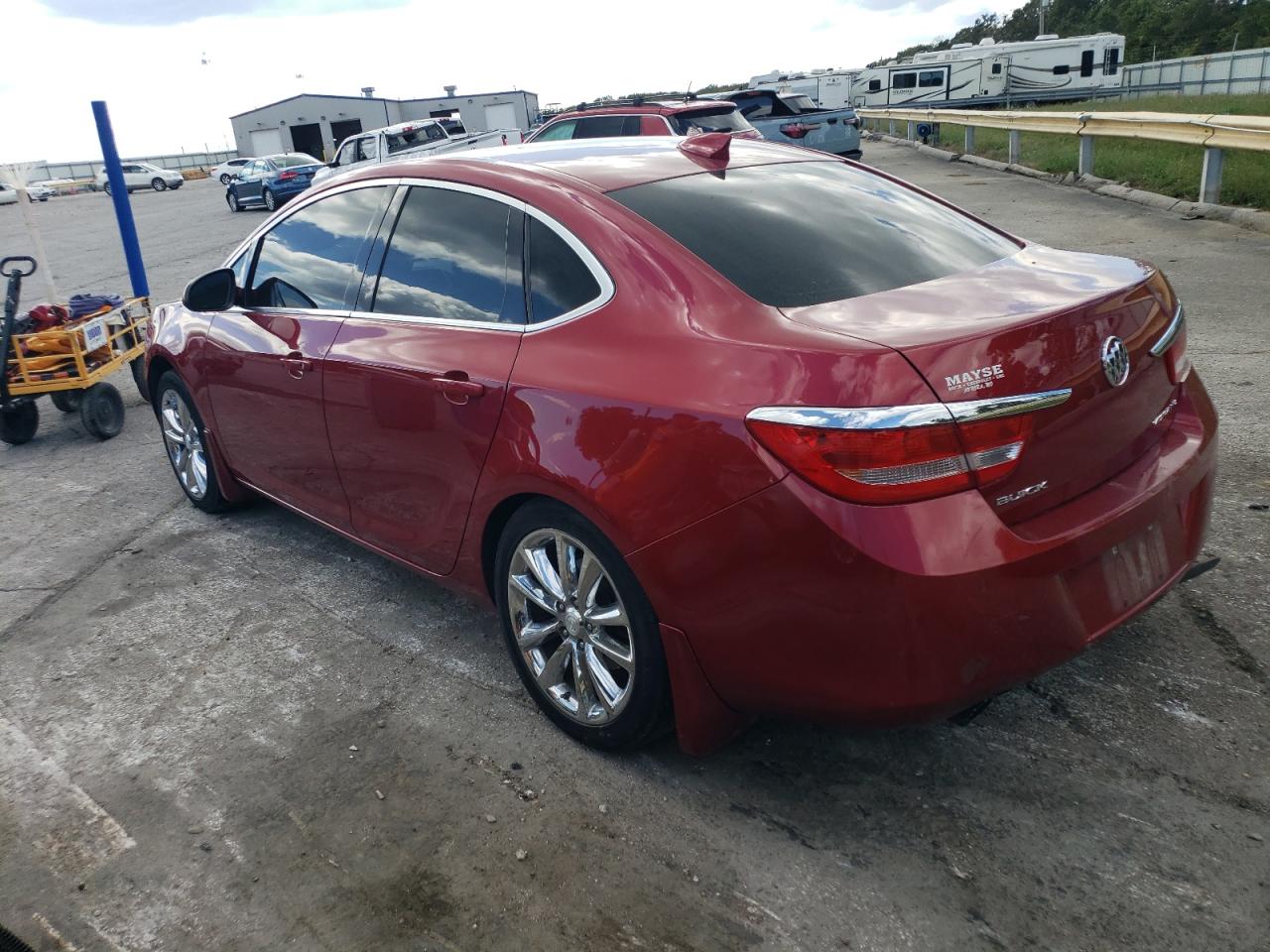 2016 Buick Verano VIN 1G4PR5SK2G4105637 Copart auction photo, rear end damage thumbnail 2