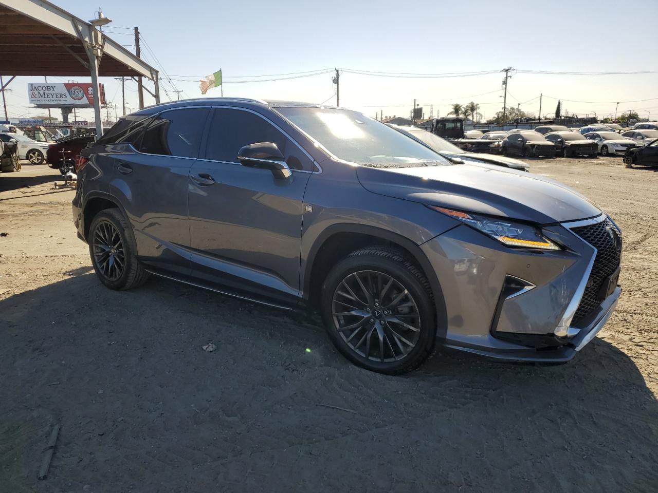 2016 Lexus RX VIN 2T2BZMCA2GC050713 Copart auction photo, rear end / front end damage thumbnail 4