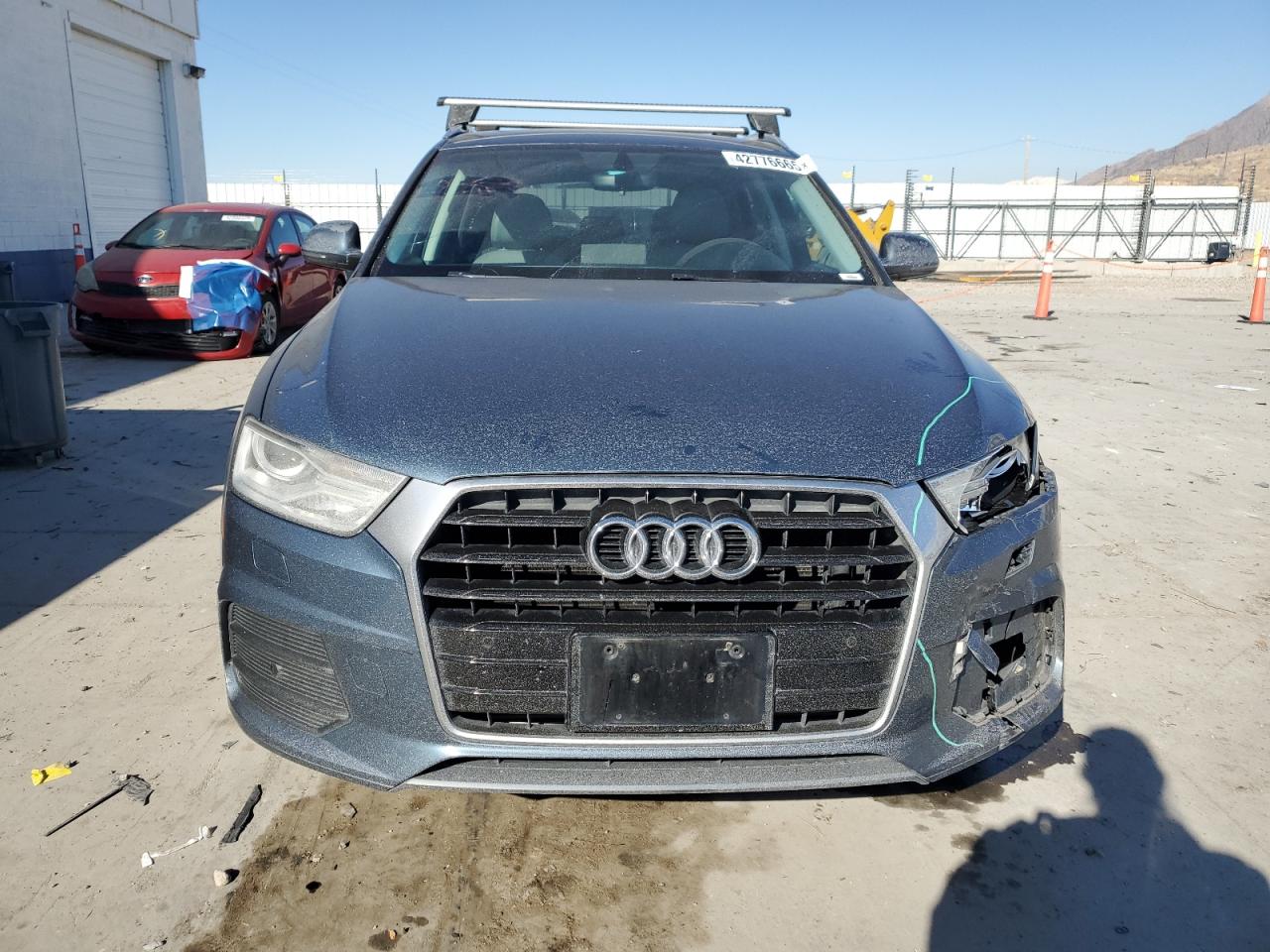 2017 Audi Q3 VIN WA1BCCFS5HR006260 Copart auction photo, front end damage thumbnail 5