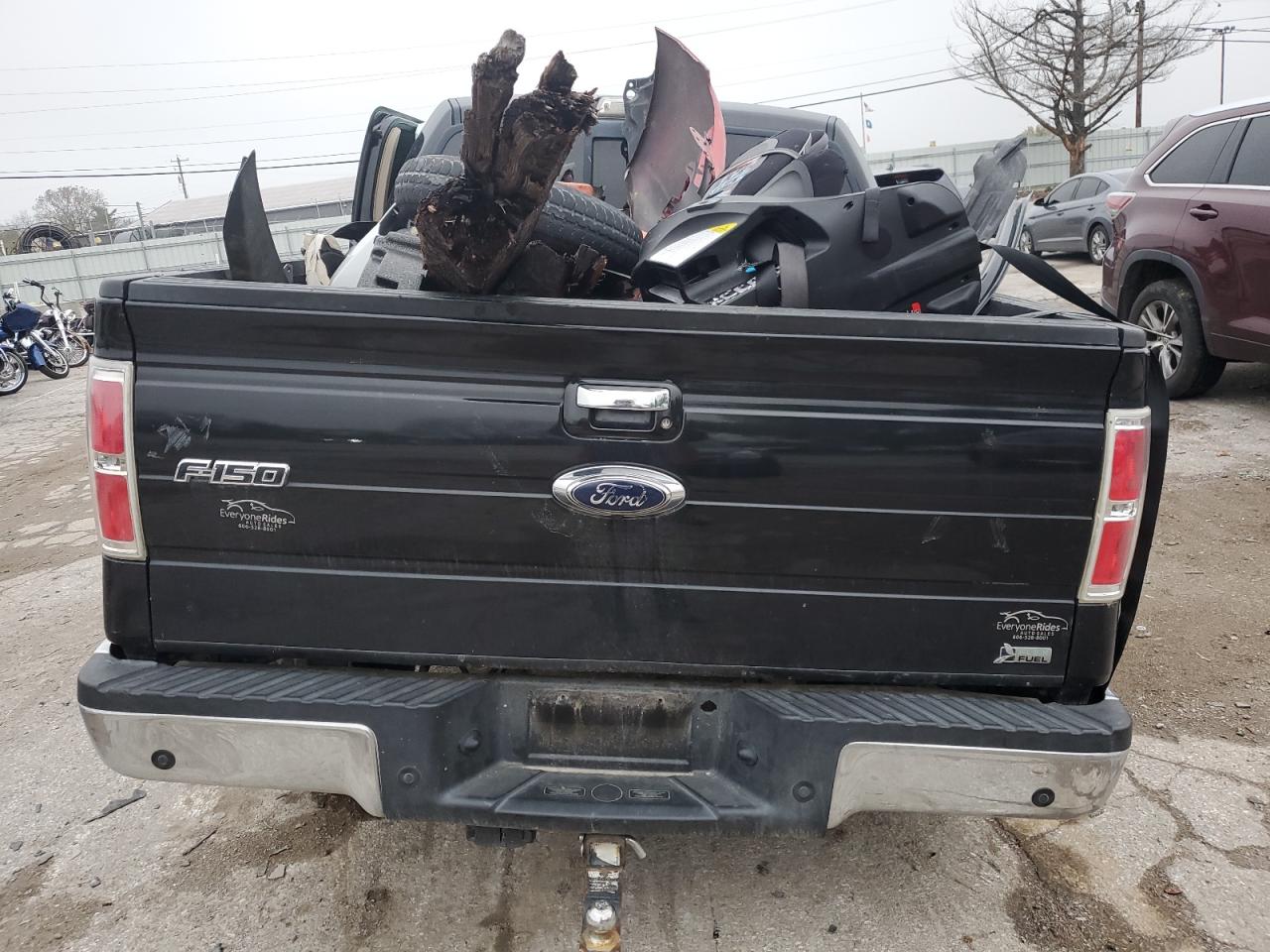 2010 Ford F-150 VIN 1FTFW1EV0AFC76759 Copart auction photo, all over / undercarriage damage thumbnail 6