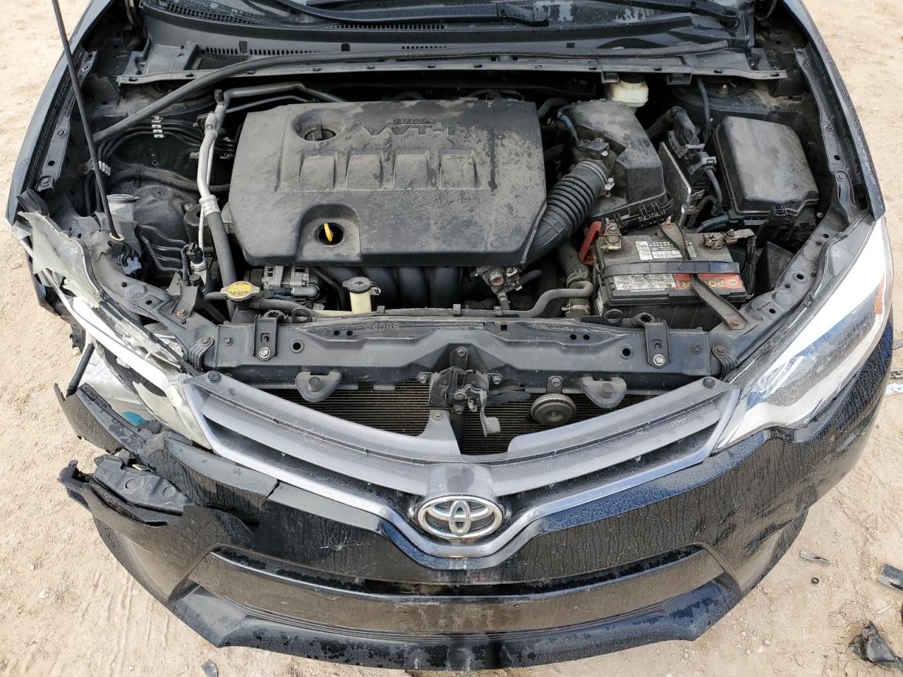 2016 Toyota Corolla VIN 2T1BURHEXGC573361 Copart auction photo, front end damage thumbnail 11