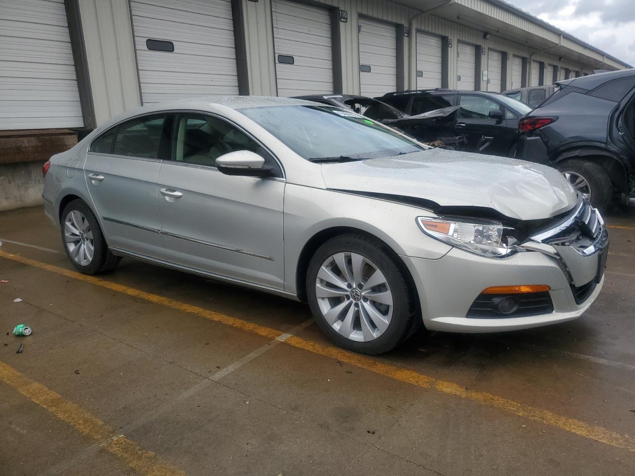 2010 Volkswagen Passat CC VIN WVWMP7AN6AE563848 Copart auction photo, front end damage thumbnail 4
