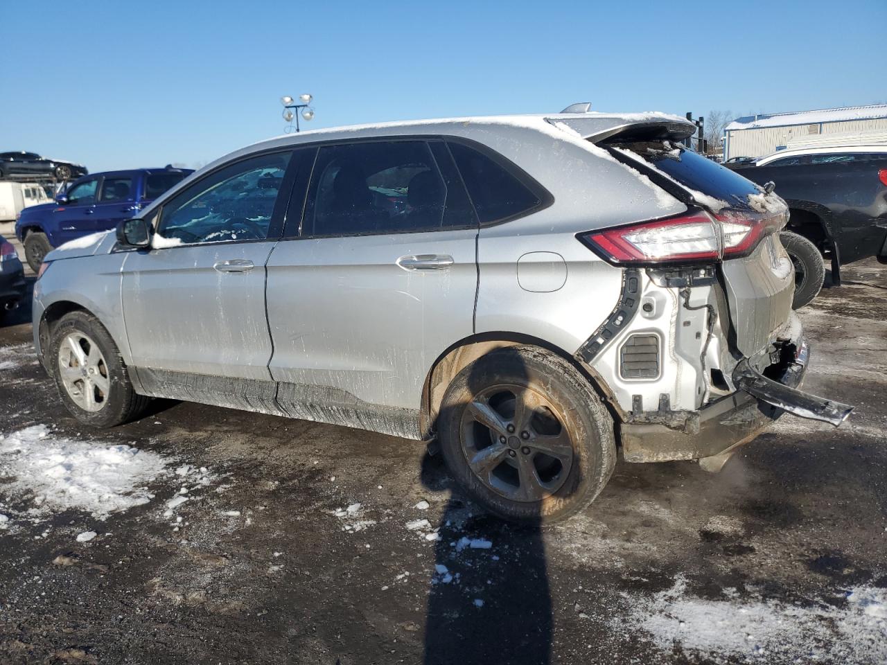 2016 Ford Edge VIN 2FMPK4G97GBC25234 Copart auction photo, rear end / front end damage thumbnail 2