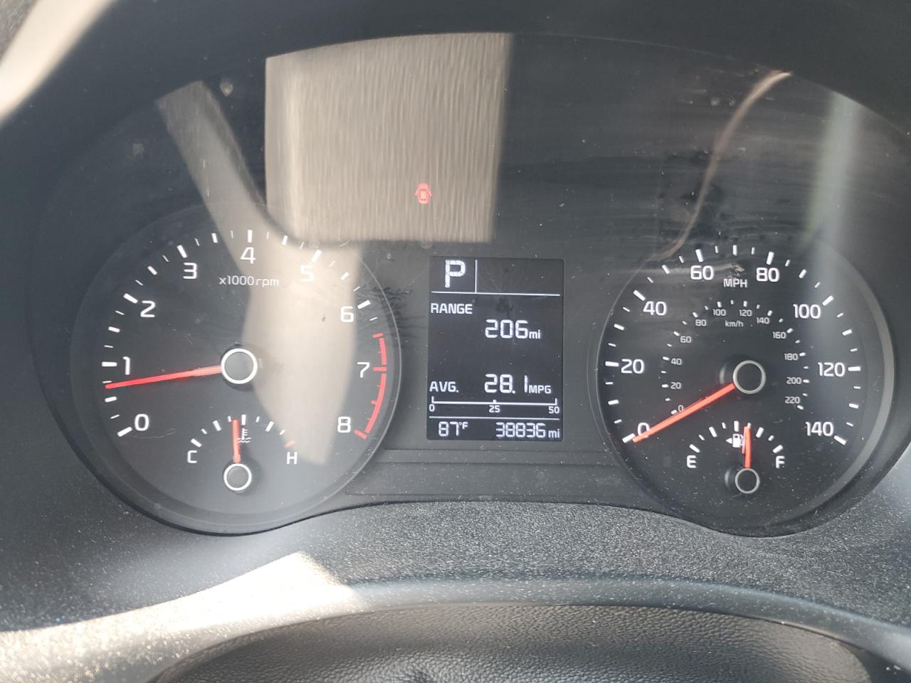 2022 KIA Rio VIN 3KPA24AD5NE455044 Copart auction photo, rear end damage thumbnail 9