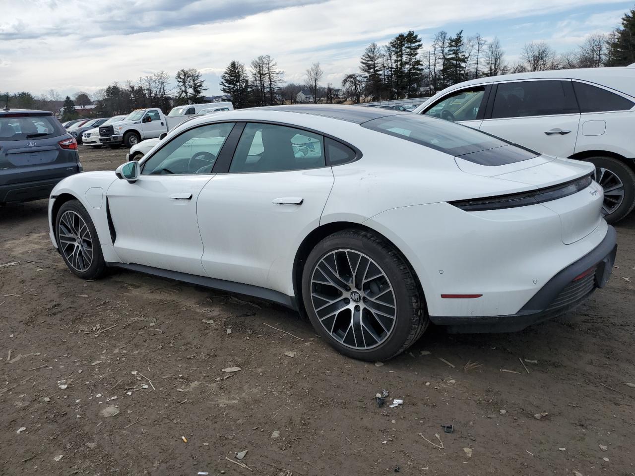 2024 Porsche Taycan VIN WP0AA2Y16RSA12992 Copart auction photo, front end damage thumbnail 2