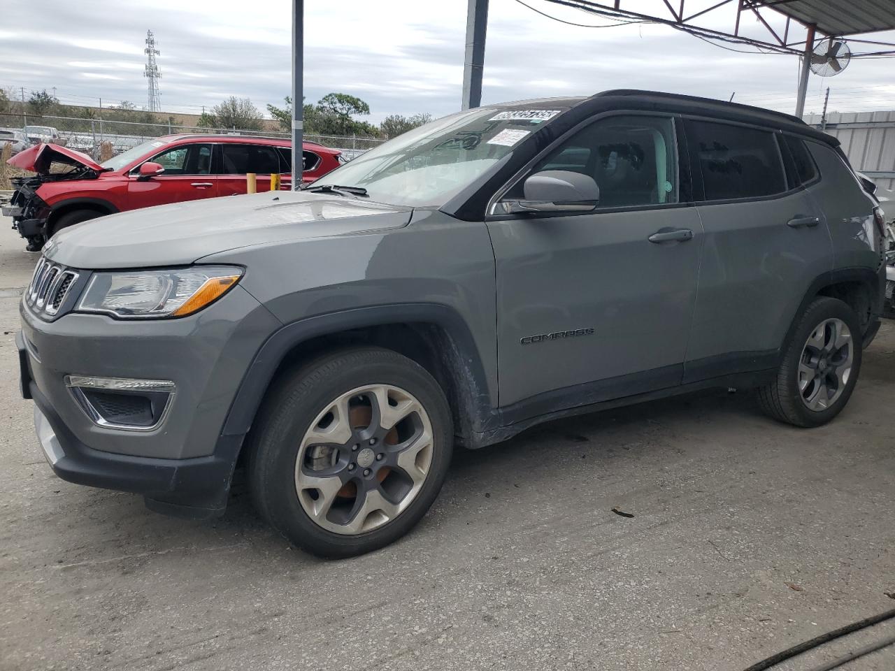 2021 Jeep Compass VIN 3C4NJDCB4MT601721
