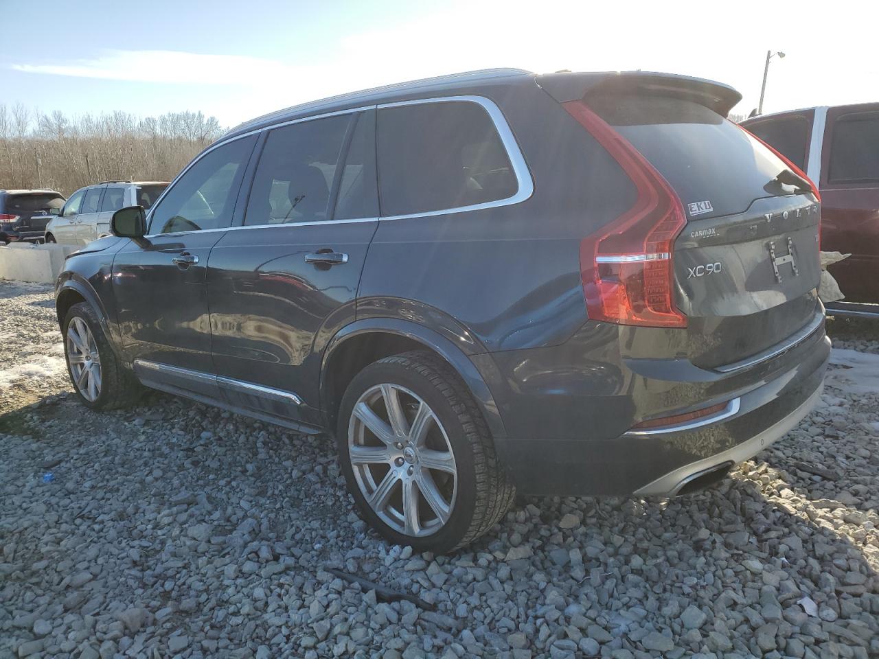 2017 Volvo XC90 VIN YV4A22PL1H1172423 Copart auction photo, front end / side damage thumbnail 2