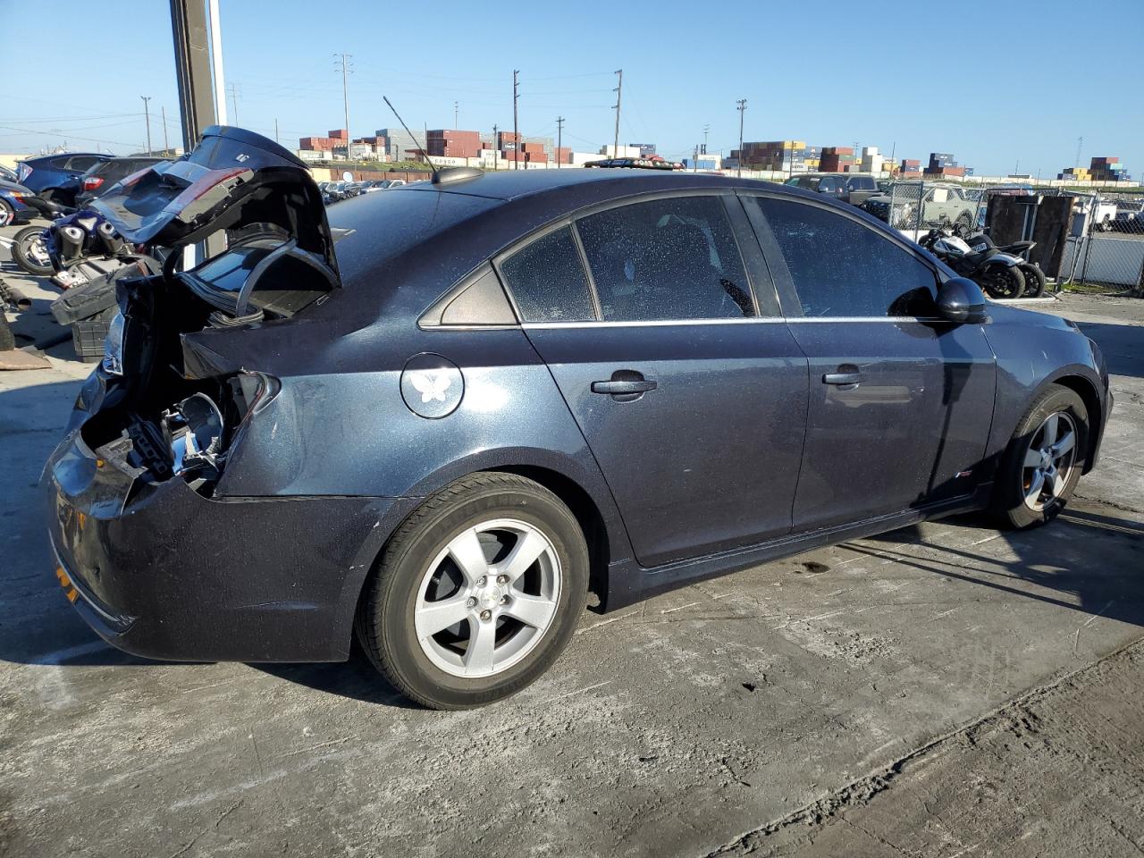 2015 Chevrolet Cruze VIN 1G1PC5SB1F7114650 Copart auction photo, rear end damage thumbnail 3