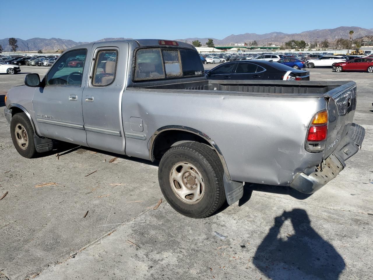 2002 Toyota Tundra VIN 5TBRN34132S262729 Copart auction photo, vandalism / all over damage thumbnail 2