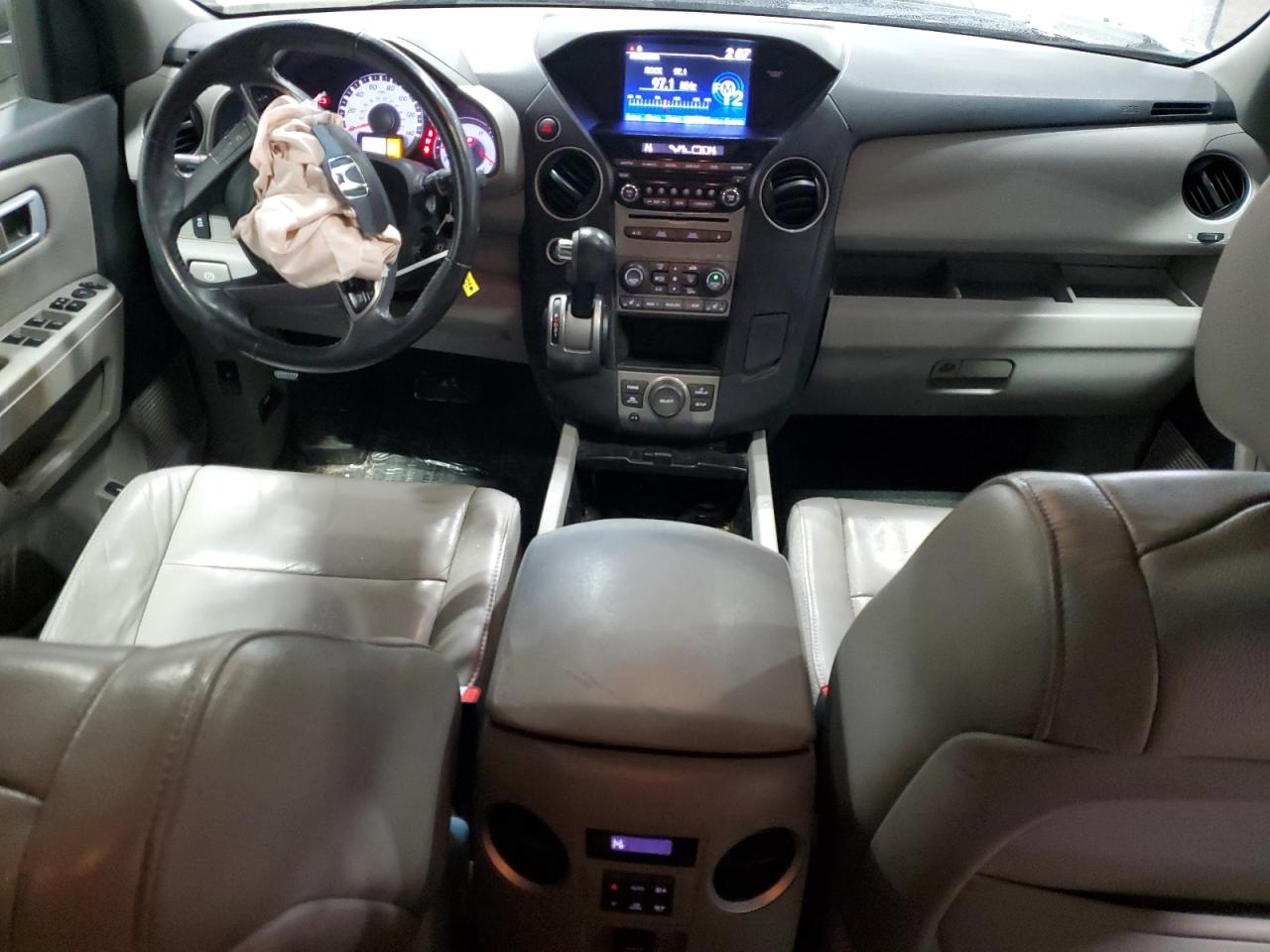 2013 Honda Pilot VIN 5FNYF4H63DB047497 Copart auction photo, front end / side damage thumbnail 8