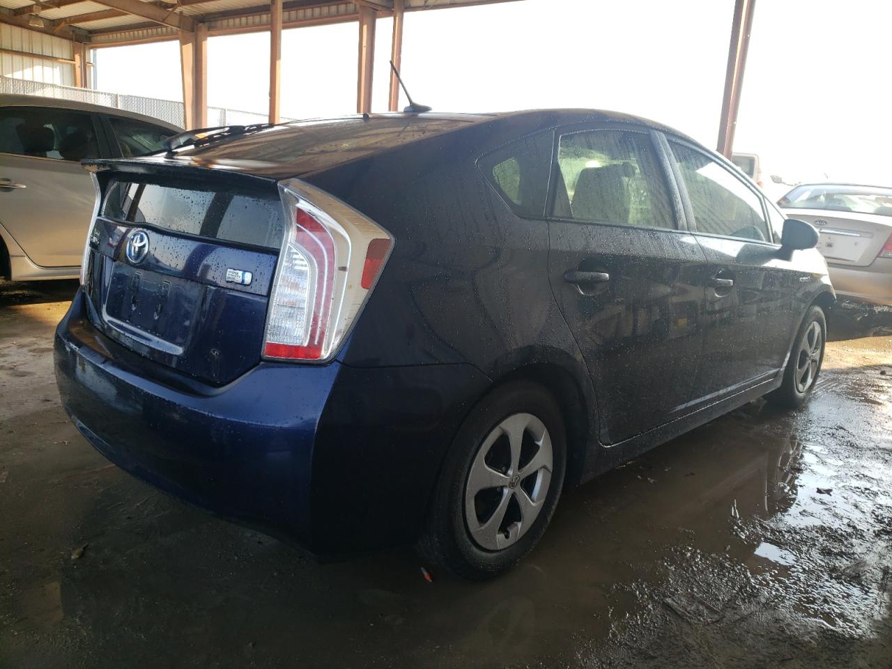 2013 Toyota Prius VIN JTDKN3DU0D0350503 Copart auction photo, front end damage thumbnail 3