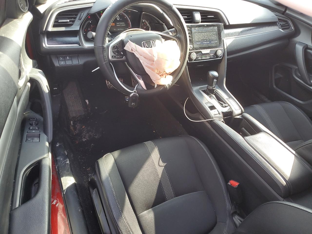 2020 Honda Civic VIN 2HGFC4B85LH303448 Copart auction photo, frame damage / front end damage thumbnail 8
