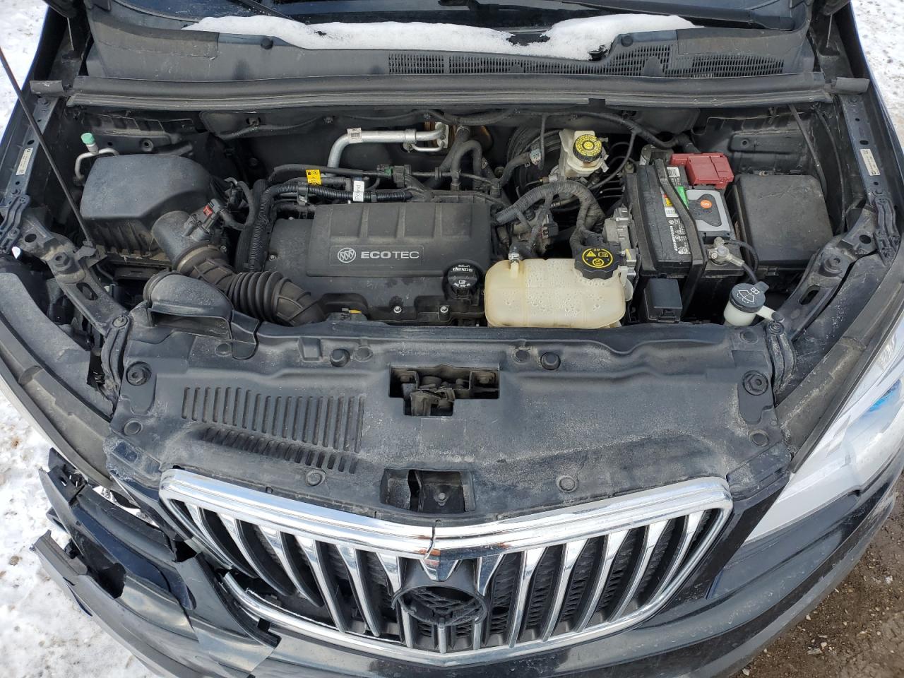 2015 Buick Encore VIN KL4CJGSB8FB133159 Copart auction photo, front end / minor dent/scratches damage thumbnail 12