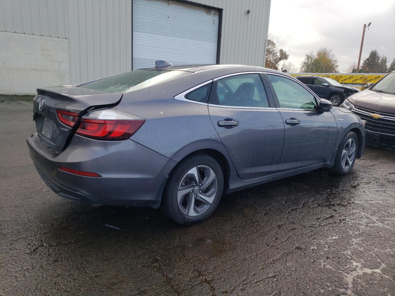 2019 Honda Insight VIN 19XZE4F57KE012630 Copart auction photo, rear end damage thumbnail 3