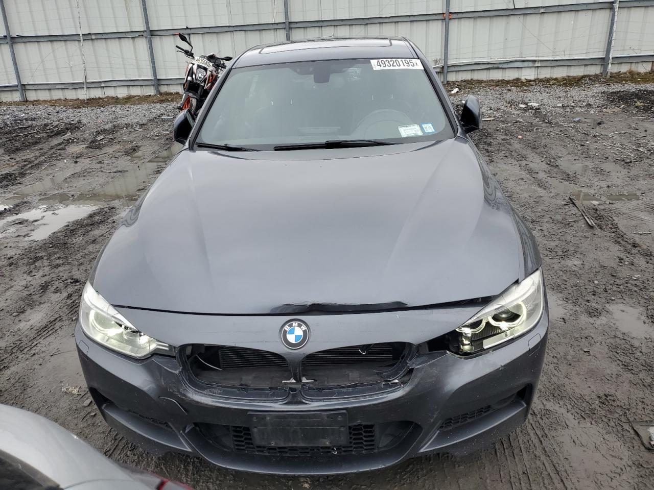 2014 BMW 3er VIN WBA3D5C59EKX99243 Copart auction photo, front end damage thumbnail 5