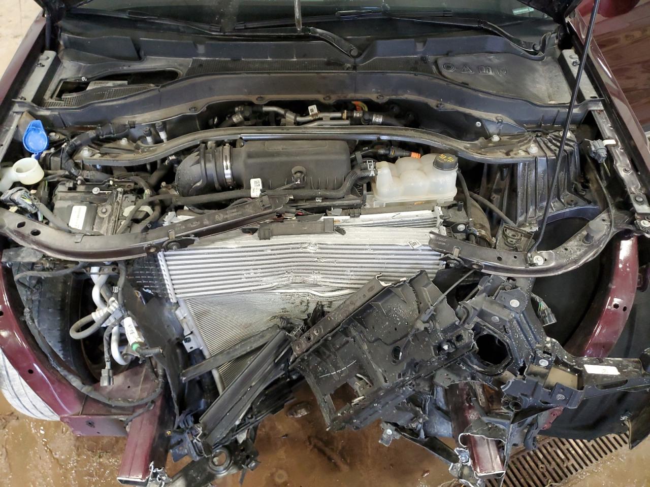 2022 Ford Explorer VIN 1FMSK8FH6NGB23620 Copart auction photo, front end damage thumbnail 12