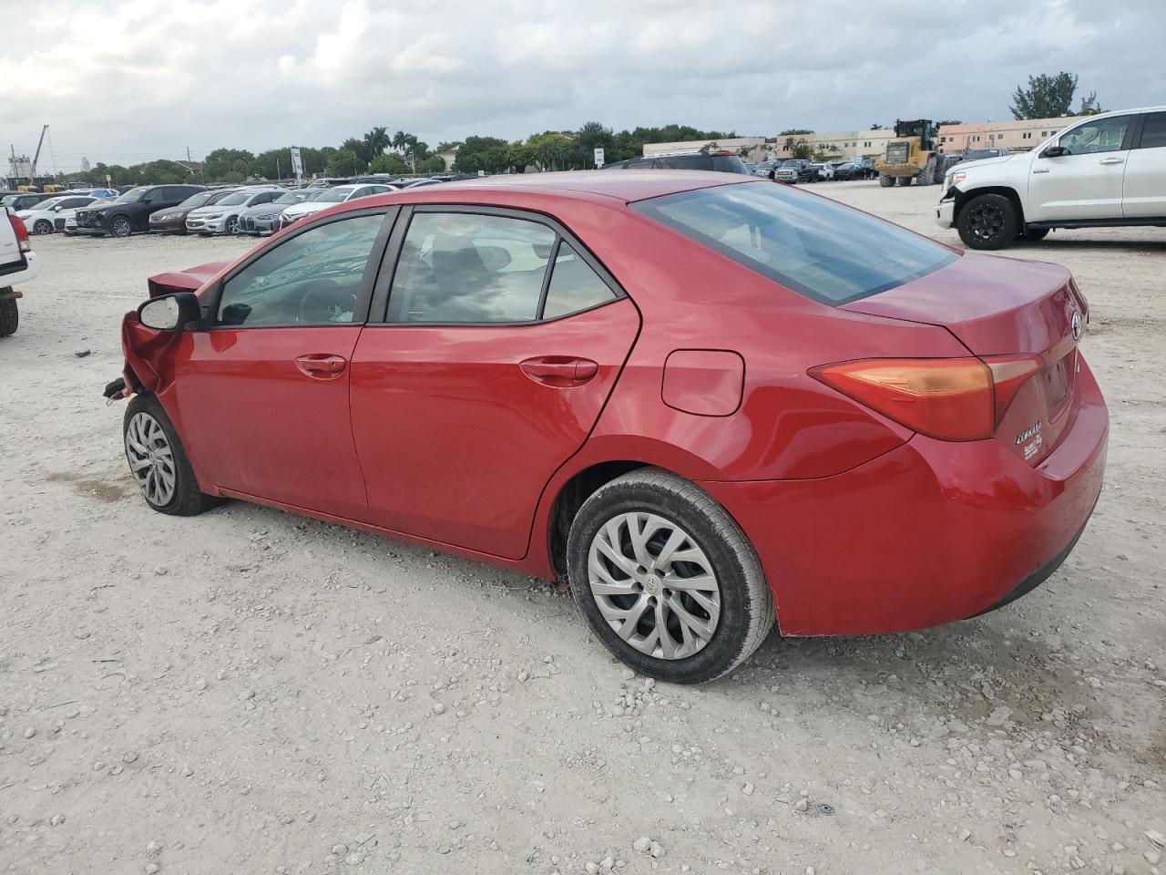 2017 Toyota Corolla VIN 2T1BURHE7HC946485 Copart auction photo, front end damage thumbnail 2