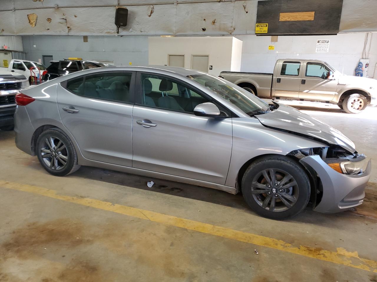 2017 Hyundai Elantra VIN 5NPD84LF4HH055504 Copart auction photo, front end damage thumbnail 4