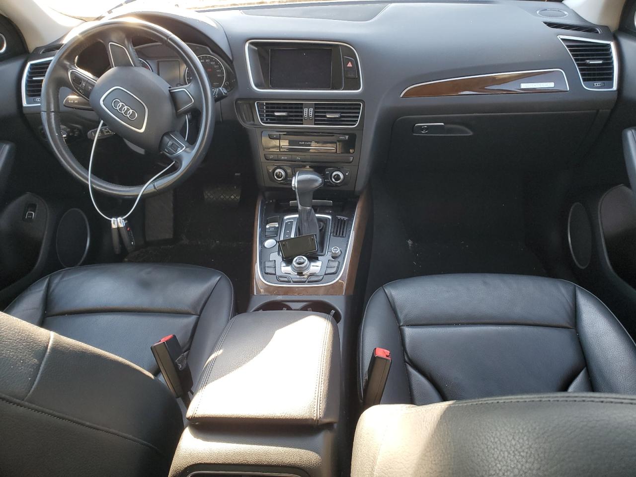 2017 Audi Q5 VIN WA1L2AFP8HA088068 Copart auction photo, front end damage thumbnail 8