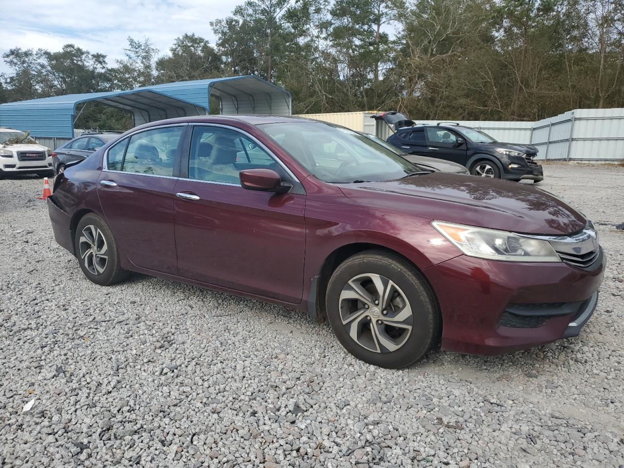 2016 Honda Accord VIN 1HGCR2F32GA098907 Copart auction photo, rear end / minor dent/scratches damage thumbnail 4