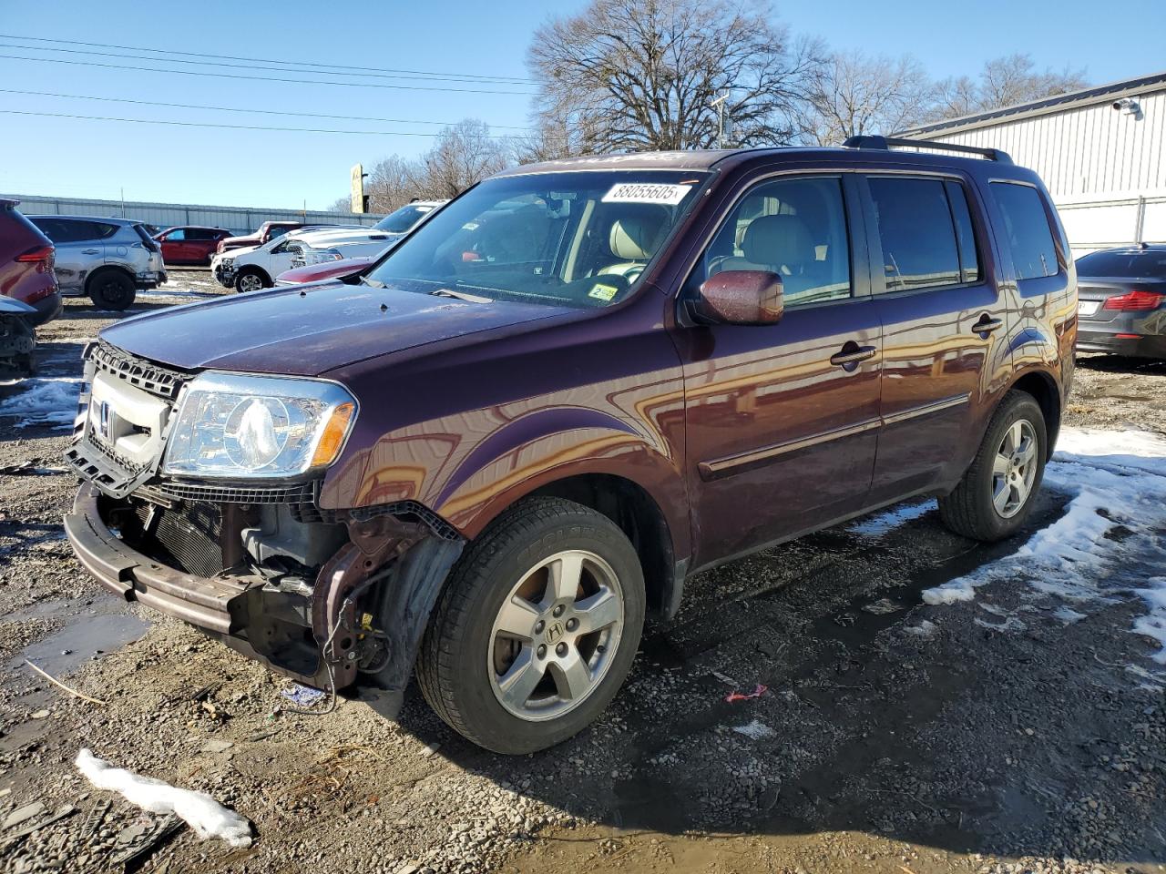 2011 Honda Pilot VIN 5FNYF4H59BB038775