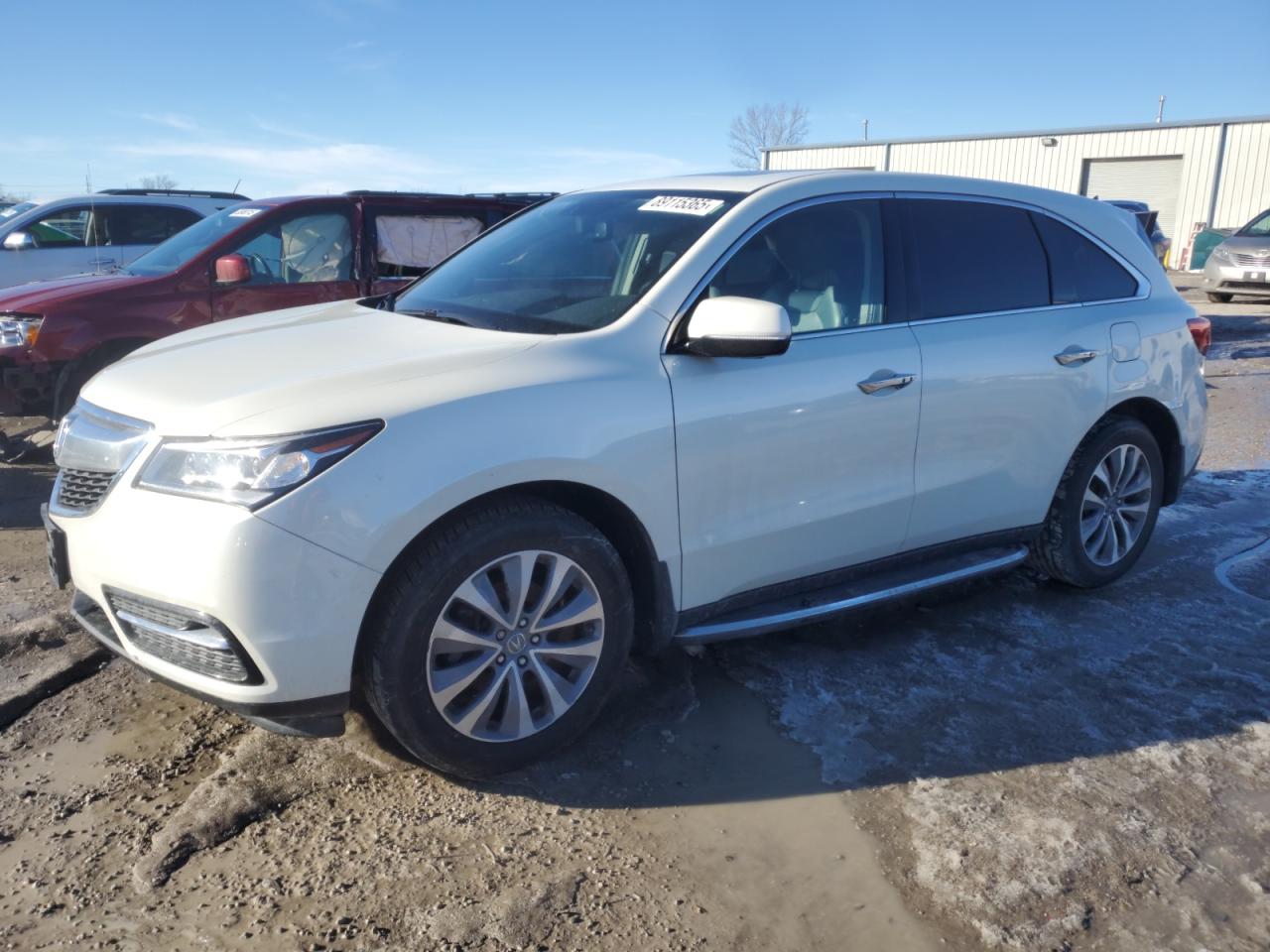 2015 Acura MDX VIN 5FRYD4H43FB027627