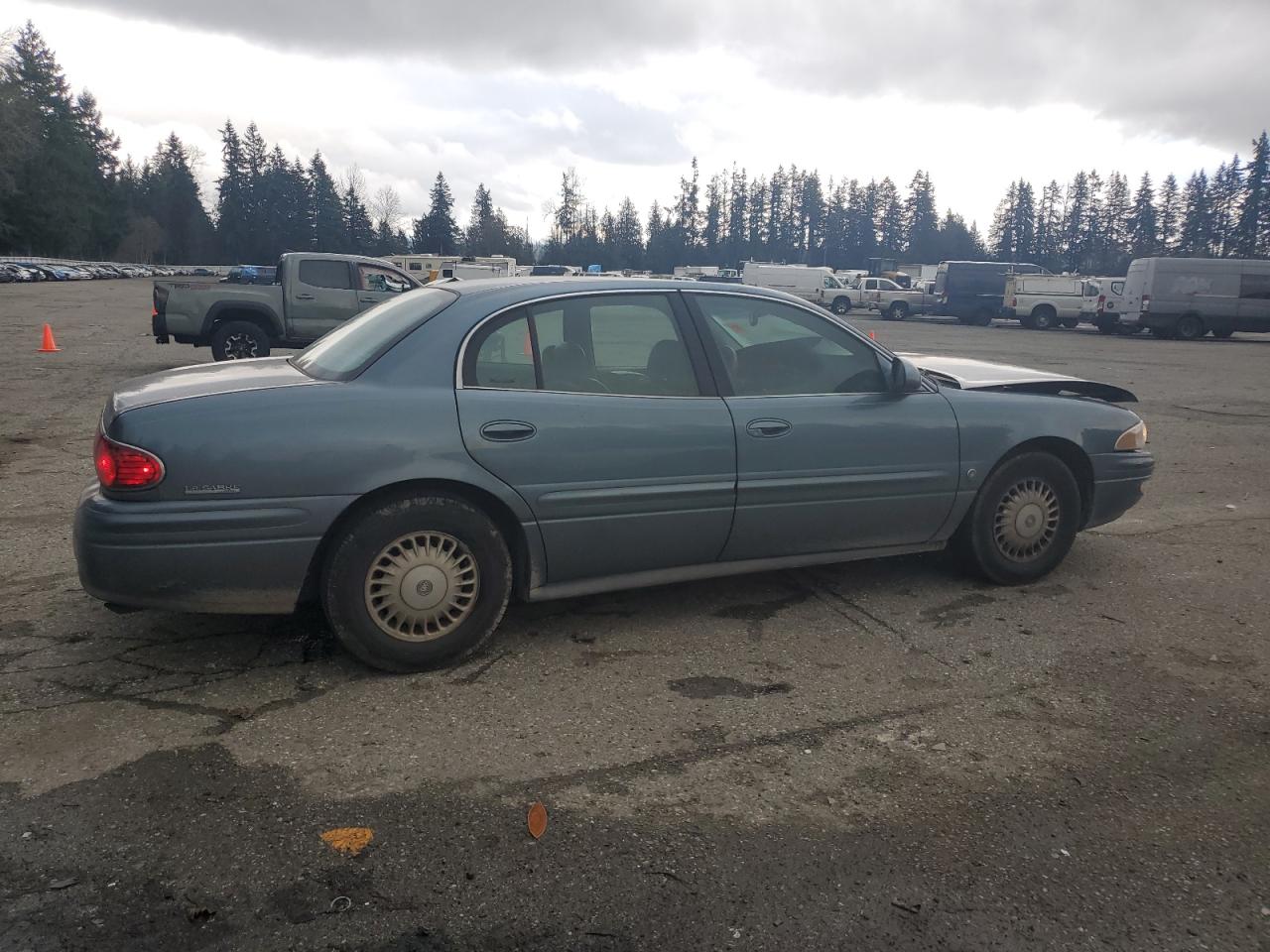 2000 Buick LeSabre VIN 1G4HR54K3YU233744 Copart auction photo, front end damage thumbnail 3