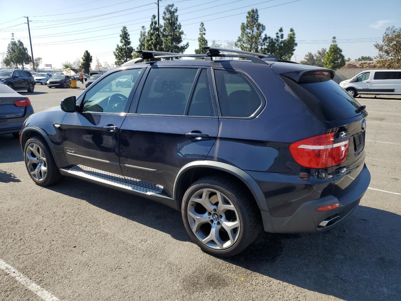 2009 BMW X5 VIN 5UXFE83529L170940 Copart auction photo, mechanical damage thumbnail 2